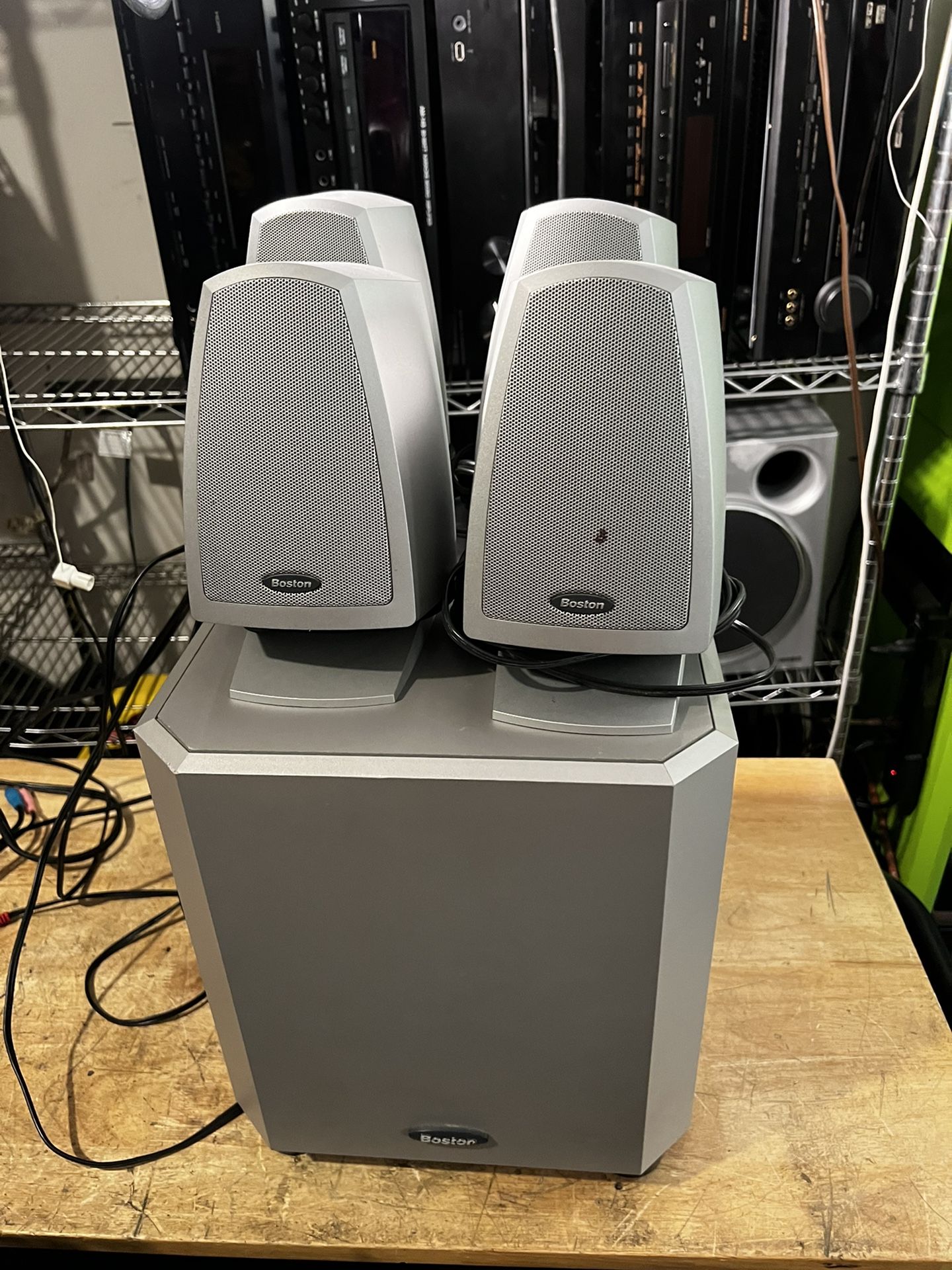 Boston Acoustic Computer Speaker And Sub System