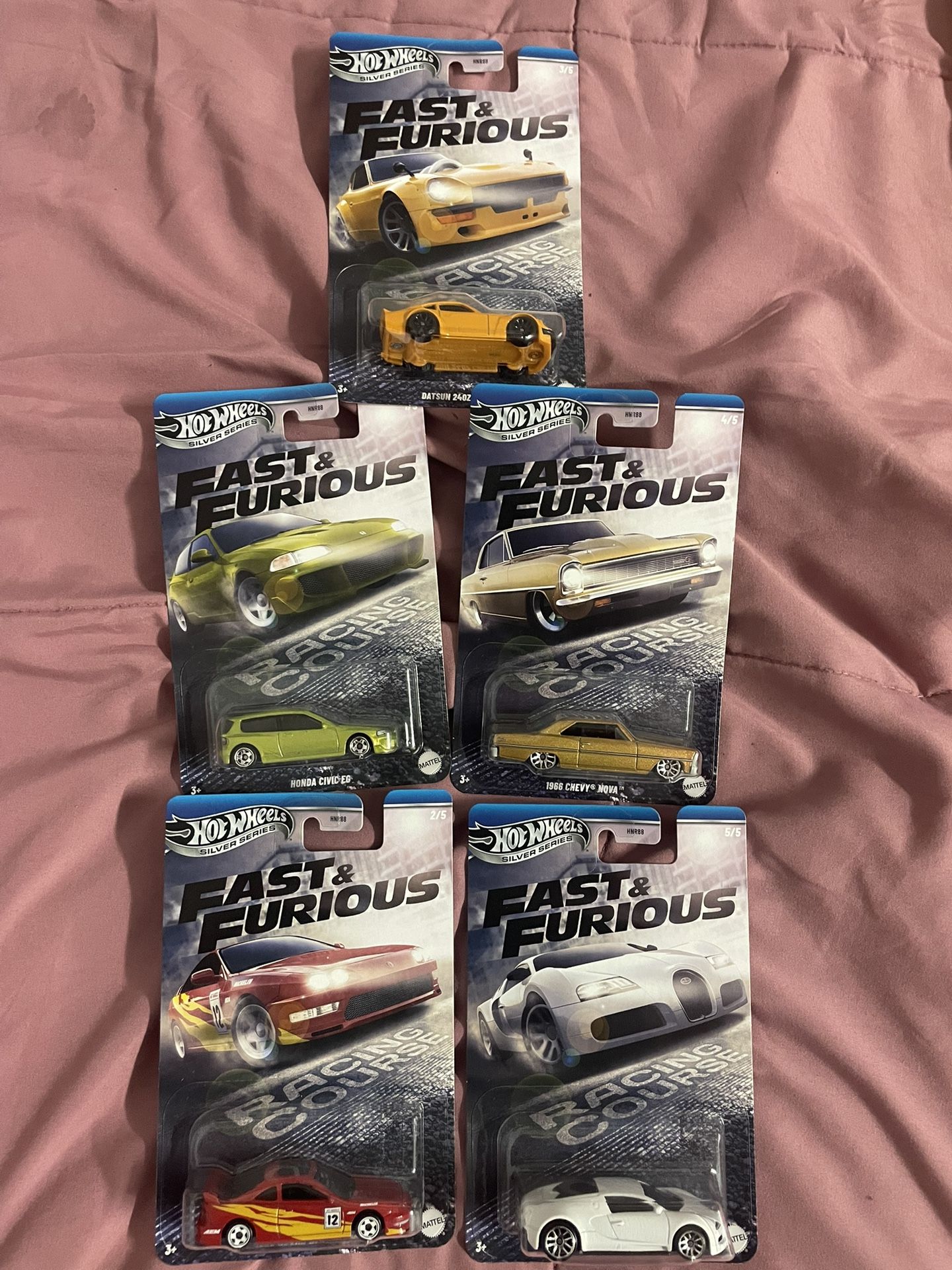 New Fast And Furious Set