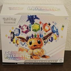Pokemon Prismatic Evolutions Elite Trainer Box ETB