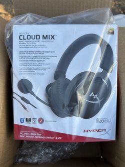 HyperX Cloud Mix Wired Gaming Headset New In Box