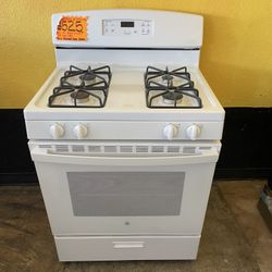 GE 4 Burner Gas Stove 30โ Wide