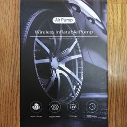 Tire Inflator Portable Air Compressor with Digital Pressure Gauge, LED Light