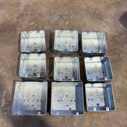 Double Gang Metal Boxes