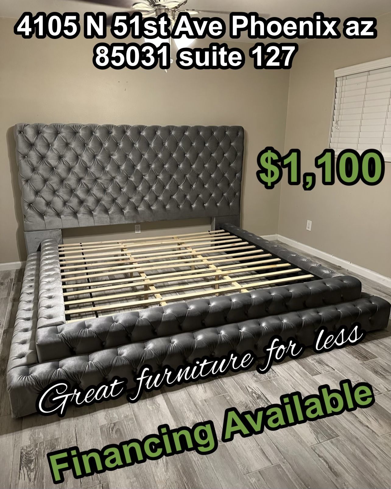 King Size Bed Frame Brand New