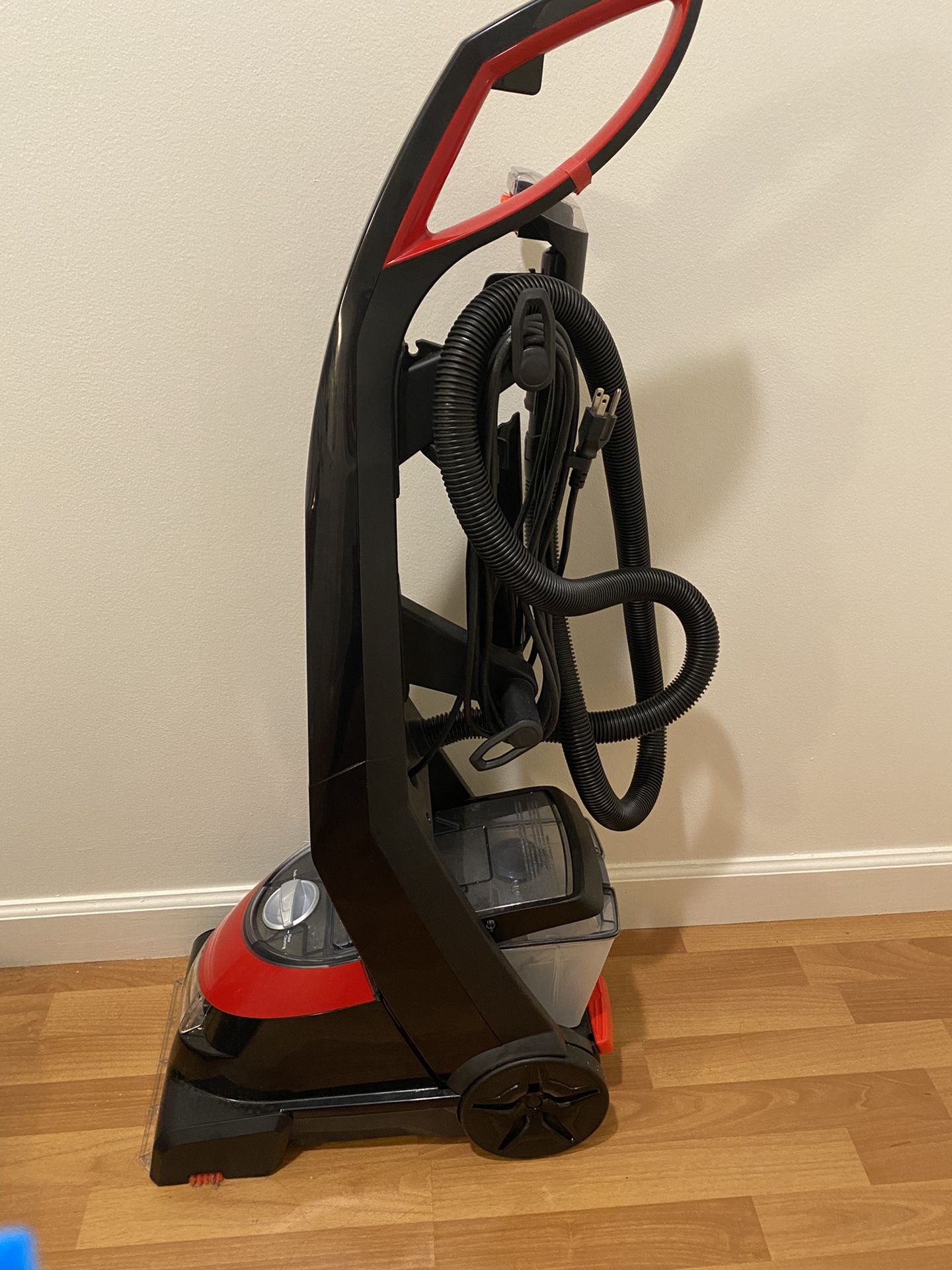 Hoover Power Scrub Elite Pet Upright Carpet Cleaner and Shampooer,  Lightweight Machine, Red, FH50251PC