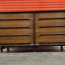 Mid Century 8-drawer Dresser