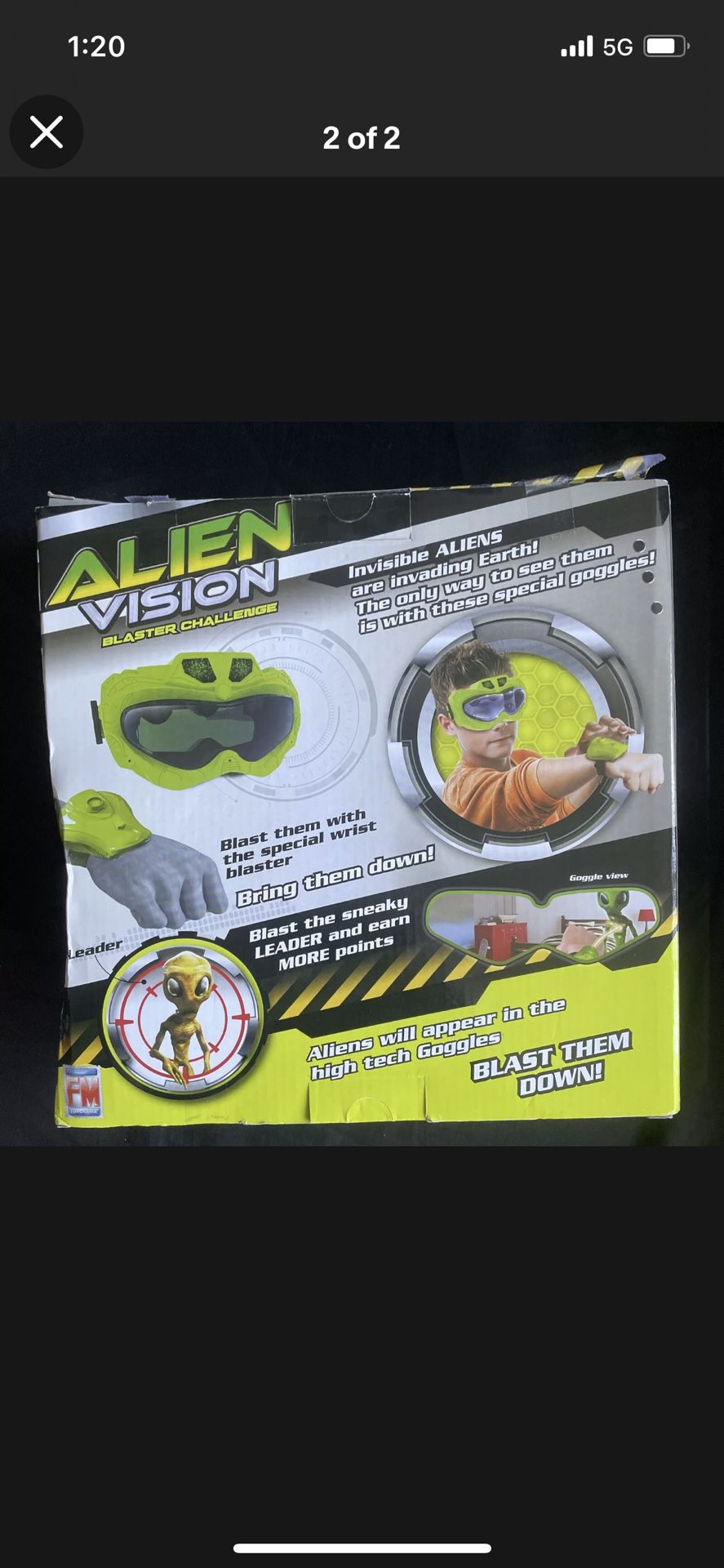 New Alien Vision 3D Glasses Game for Sale in Roseville, CA - OfferUp