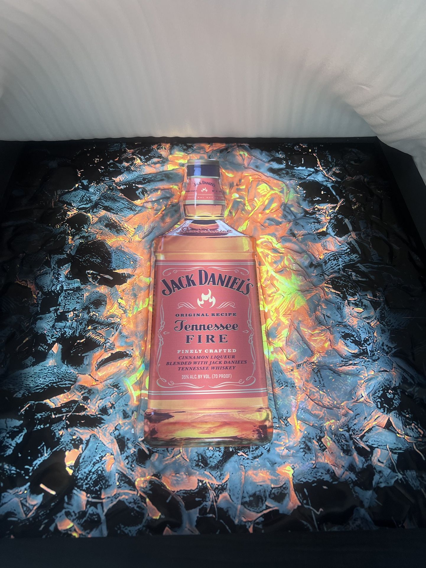 Jack Daniels Fire Moulded Illuminated Sign