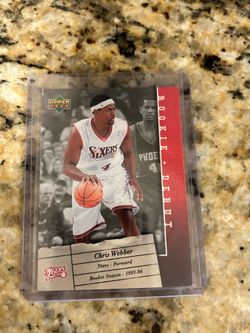 Chris Webber card