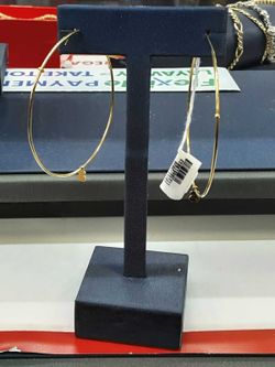 Bangle Earring Yellow Gold 18k (.750) 2.8 grams