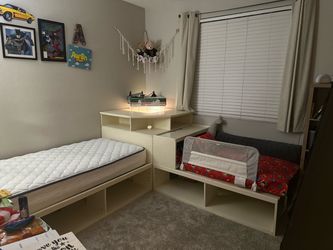 Twin double bed
