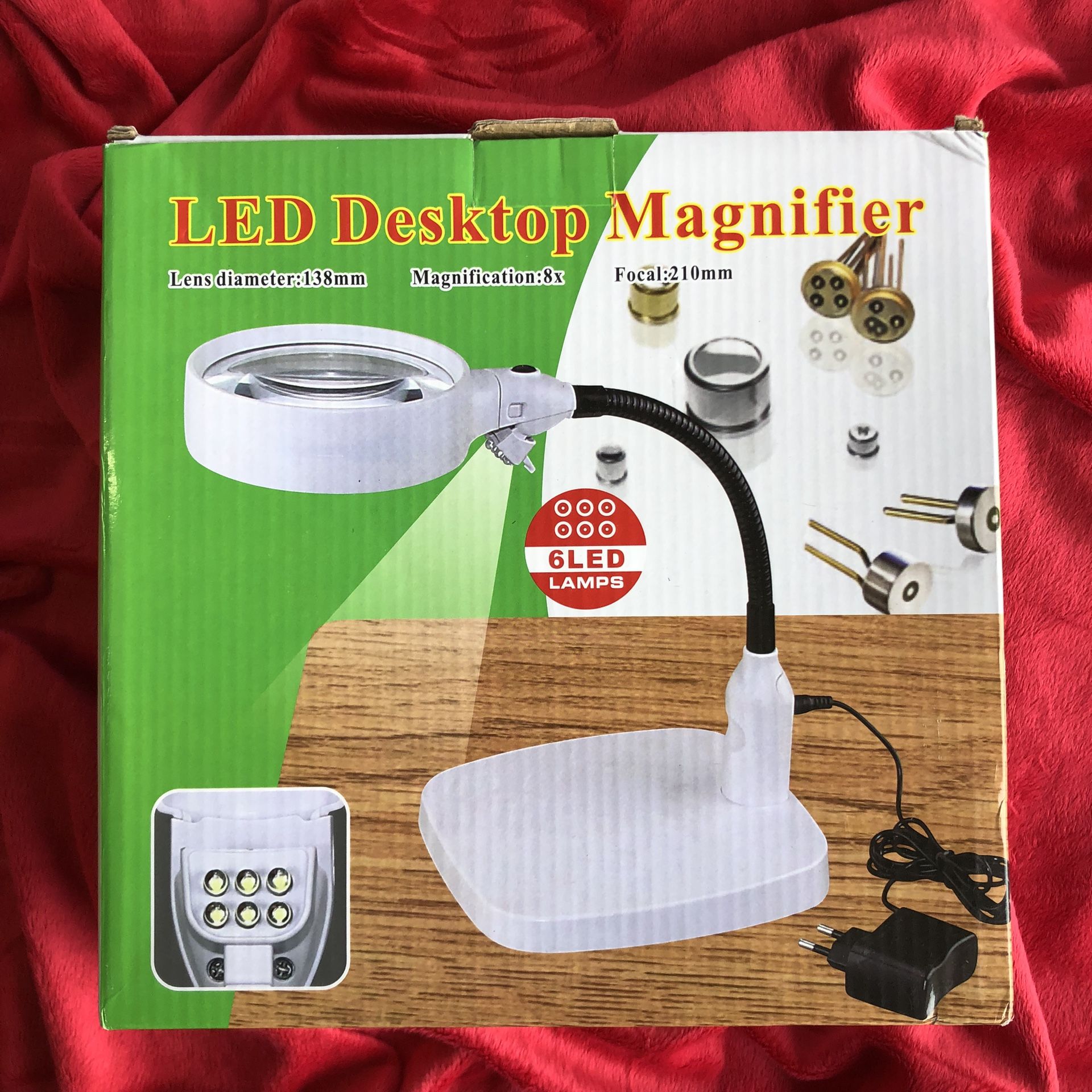 LED Desktop Magnifier