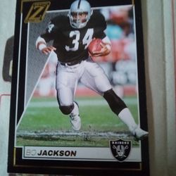 3 , Diff Bo Jackson Cards. 