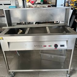 ROVSUN commercial electric food warmer / steam table.