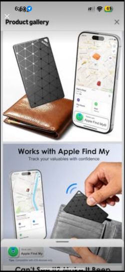 Wallet tracker card-new in the box