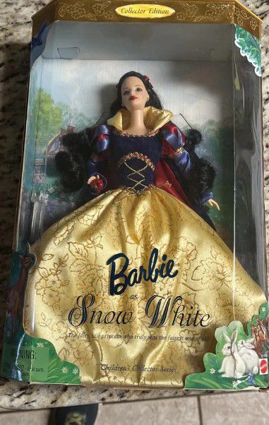 1998 Rare Vintage Snow White Barbie 