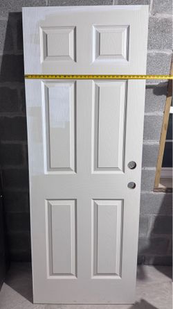 Like New 32” x 80” 6-Panel Interior Door Slab - Installed 5 Days