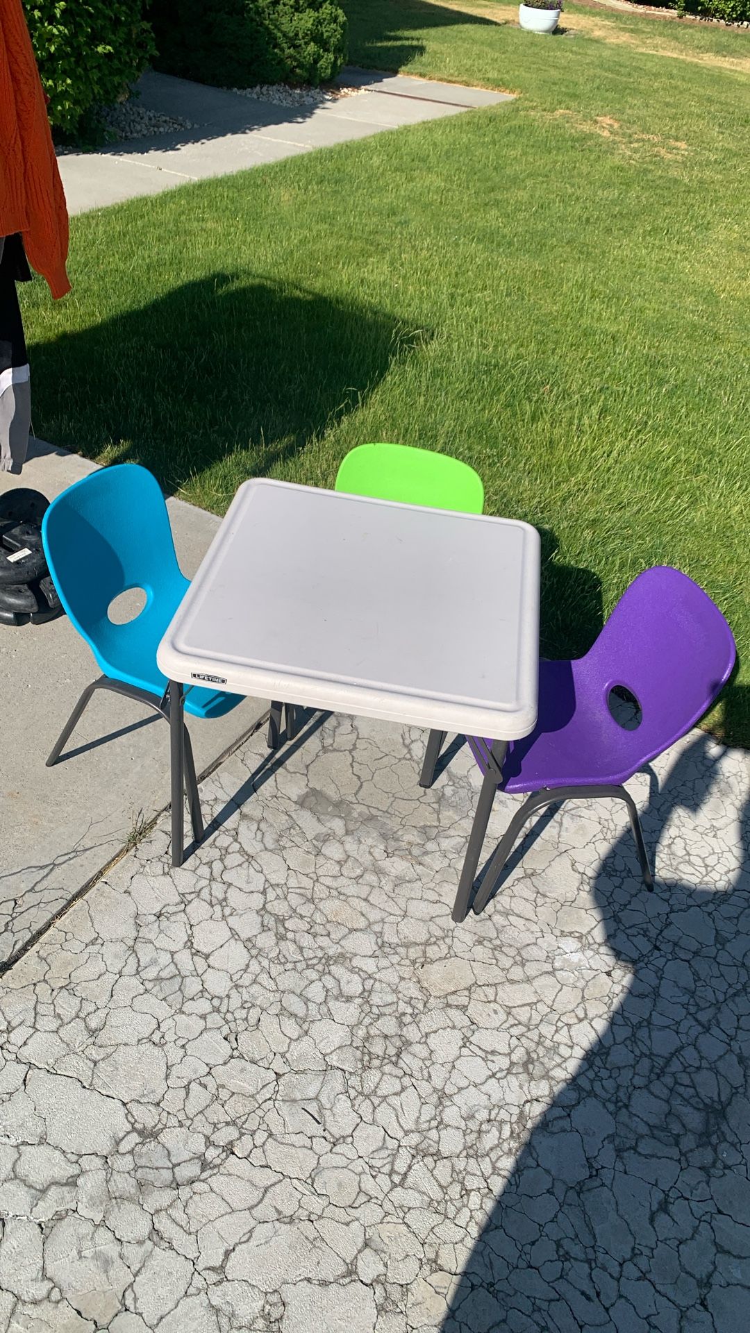 Lifetime Table & Chairs For Kids