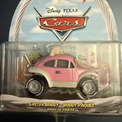 Disney Pixar Cars Easter Buggy Pink Toy Car New in Package