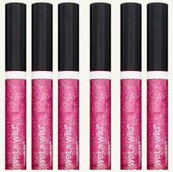 8 pieces of Wet n Wild MegaSlicks Lip Gloss, Crushed Grapes
