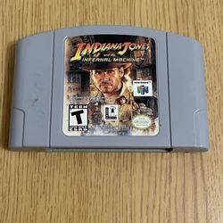 Nintendo 64 Indiana Jones Infernal Machine
