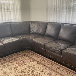 Leather Sectional Sofa