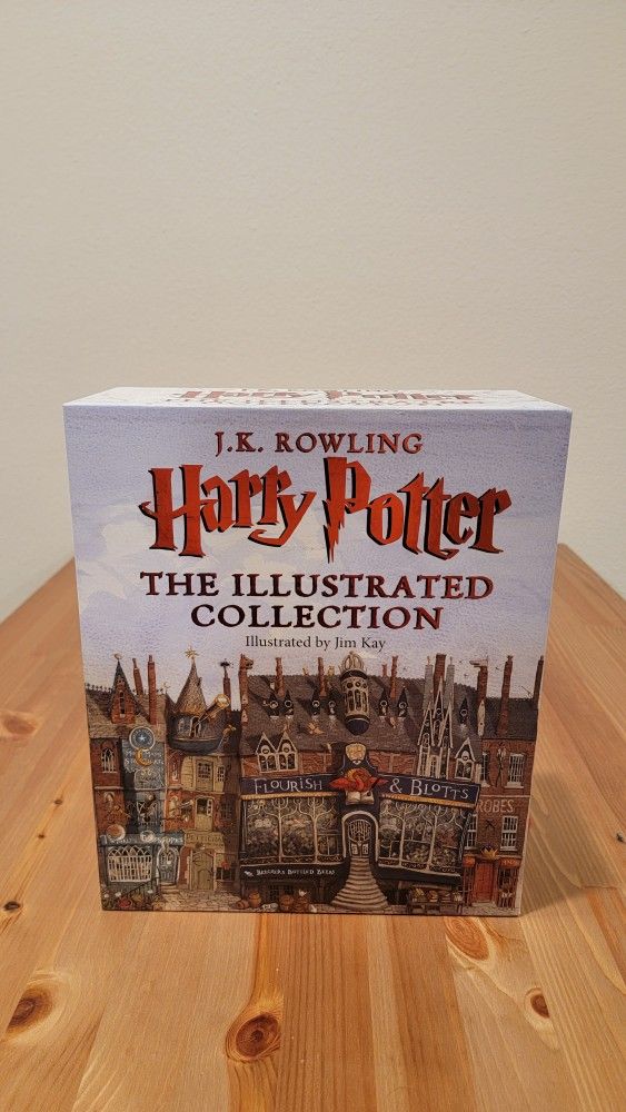 Harry Potter Illustrated Books 1-3