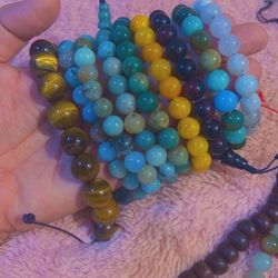 natural beads bracelet 