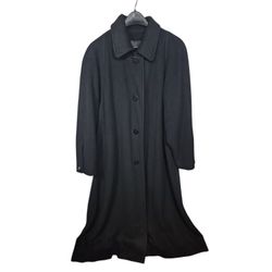 Regency Cashmere Womens Coat Size 10 Trench Coat Floor Length Luxury Vintage