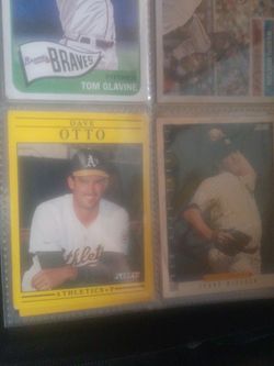 Football base ball cards