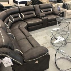 Brand New 🔥 Kincord 4 Piece Power Reclining Sectional Couch 
