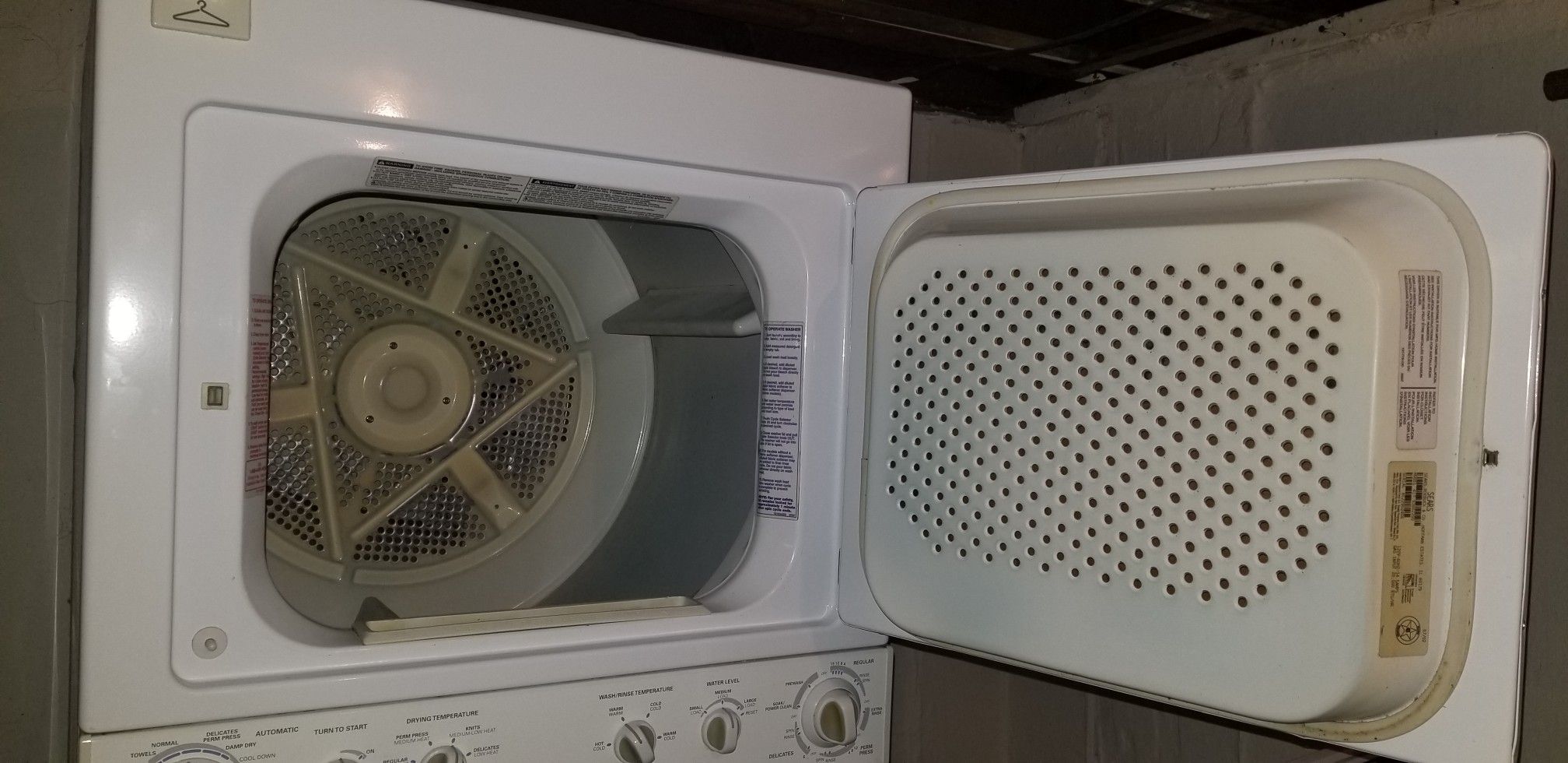 Kenmore heavy duty gas dryer/washer combo for Sale in McHenry, IL OfferUp