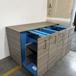 Smart Storage, Modern Design! *Clearance Sale* Used - Steelcase Personal Storage Lockers