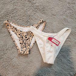 Xhilaration Bikini Bottoms 2 For 1 Size Small