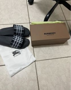burberry slides