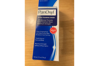 PanOxyl 10% Benzoyl Peroxide Acne Foaming Wash (5.5 oz) - New