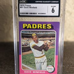 1975 Dave Winfield Topps #61