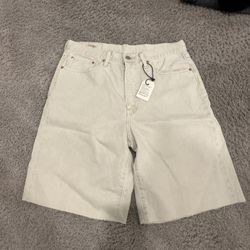 Levi Bleaches Style Jorts