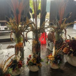 Large Vases With Flowers