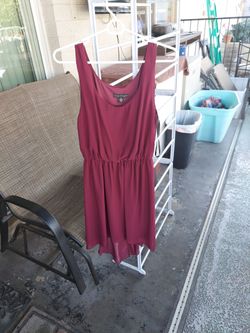 Maroon Dress