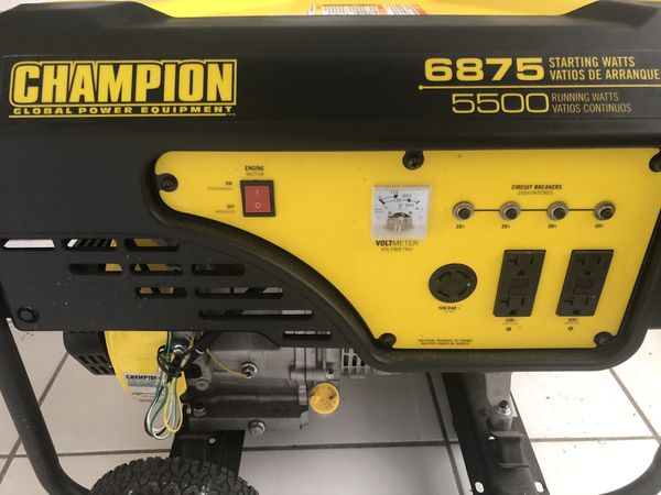 champion 5500 inverter generator for sale