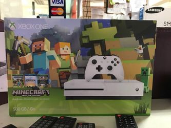 Xbox one s mine craft bundle