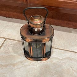 Small Vintage Penco Lantern Made In Hong Kong.