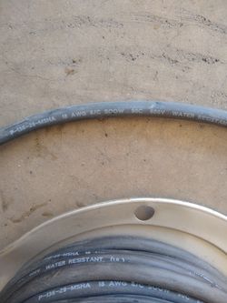 Insulated Motor Cord Wire Full Roll 250 Ft