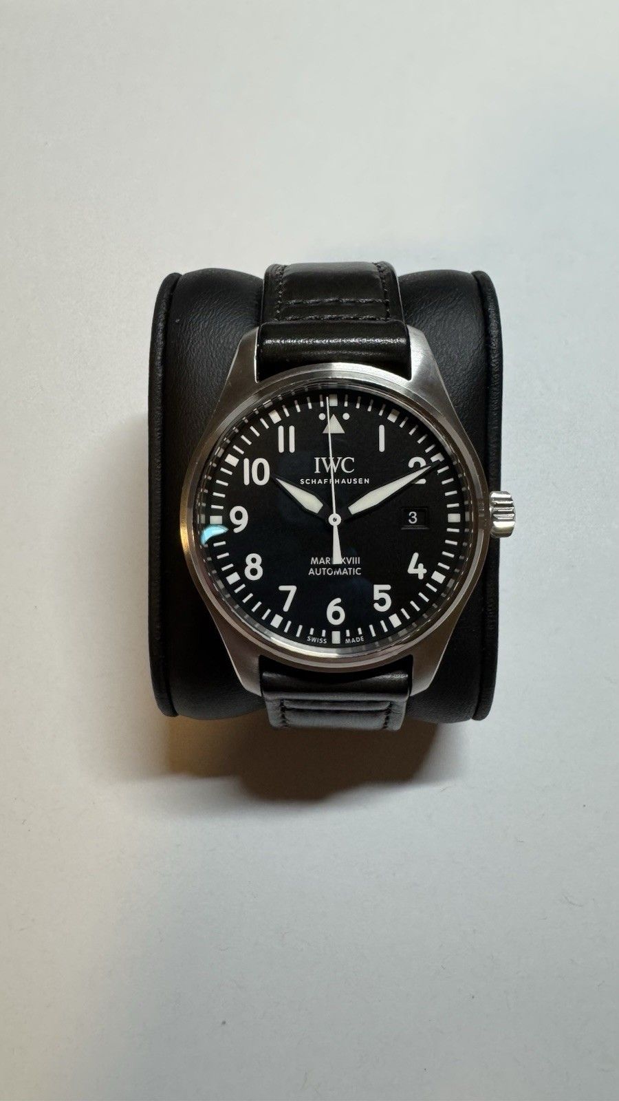 IWC Mark XVIII Pilot's Watch Black Dial