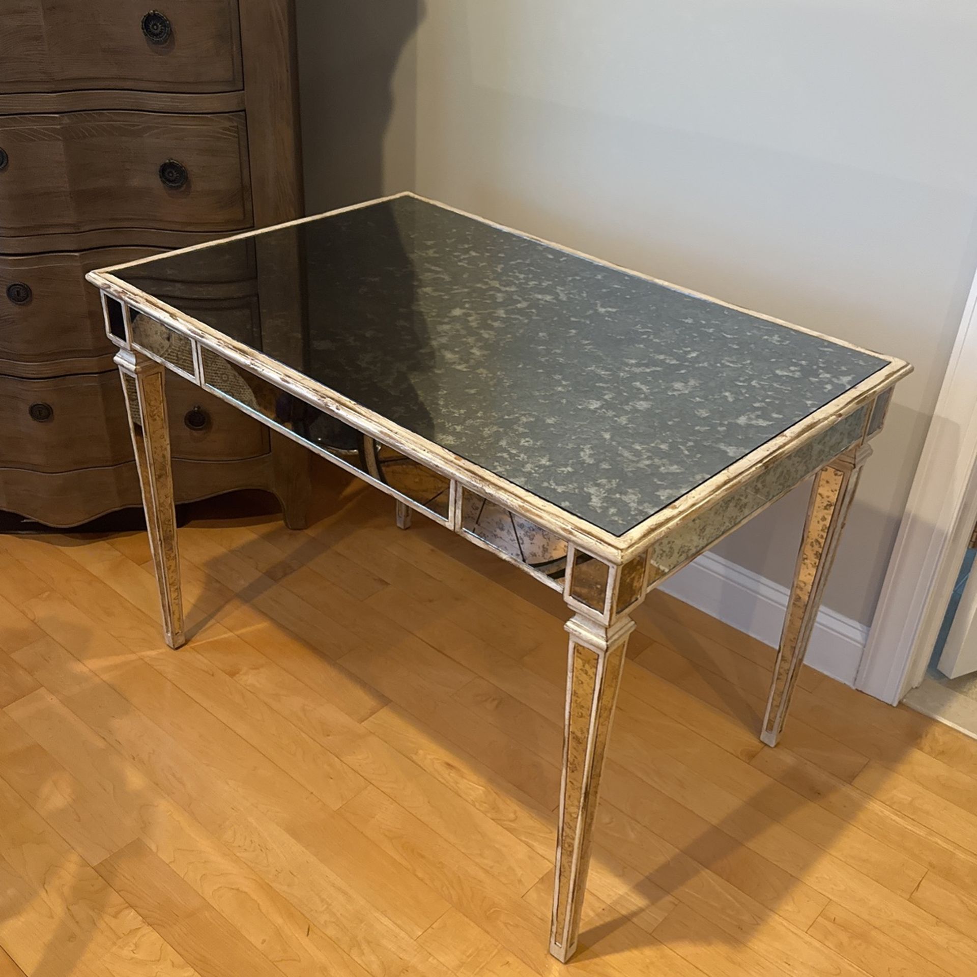 Small Glass Desk Or make up vanity 