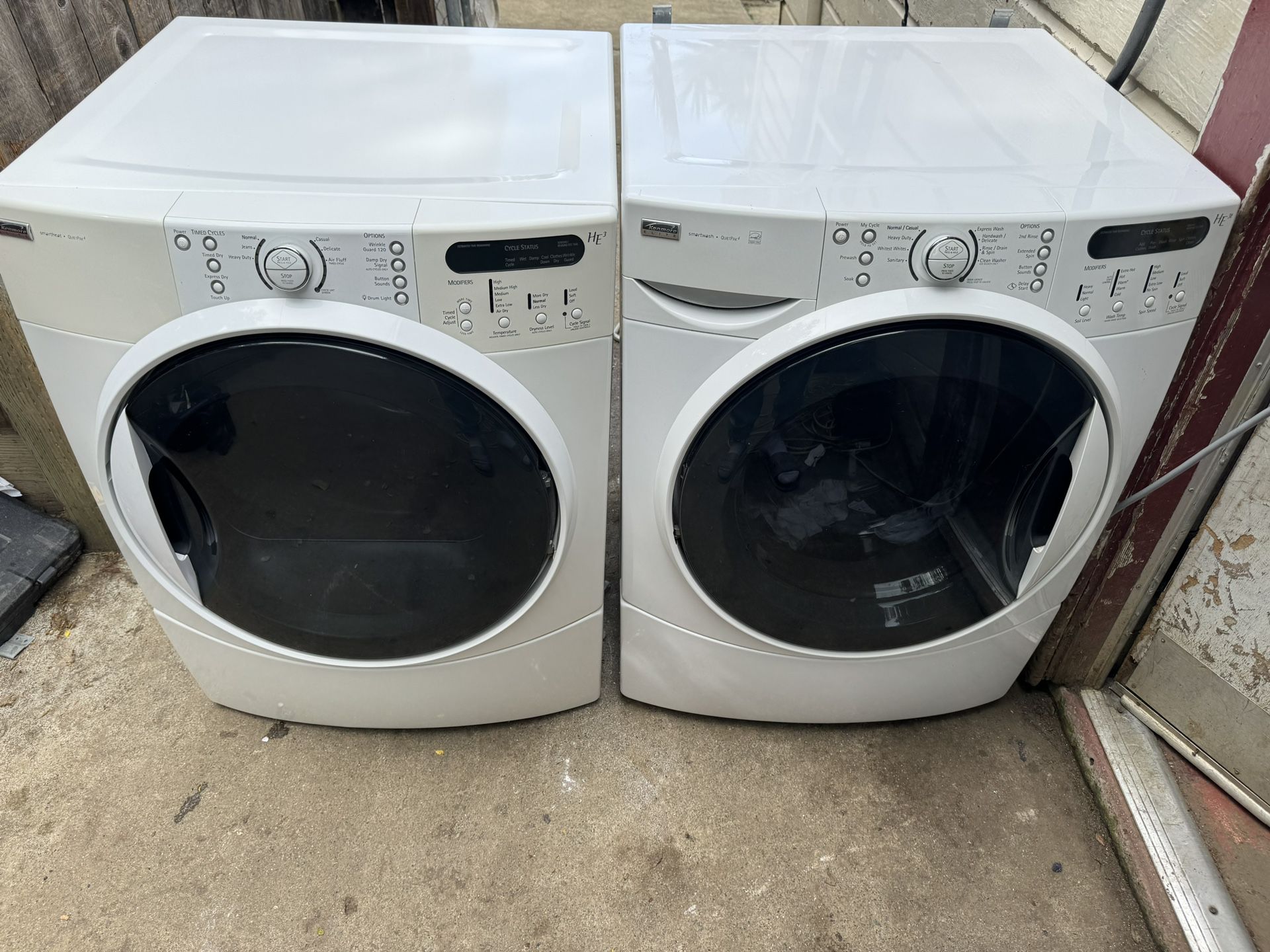 Kenmore Elite Washer, And Electric Dryer