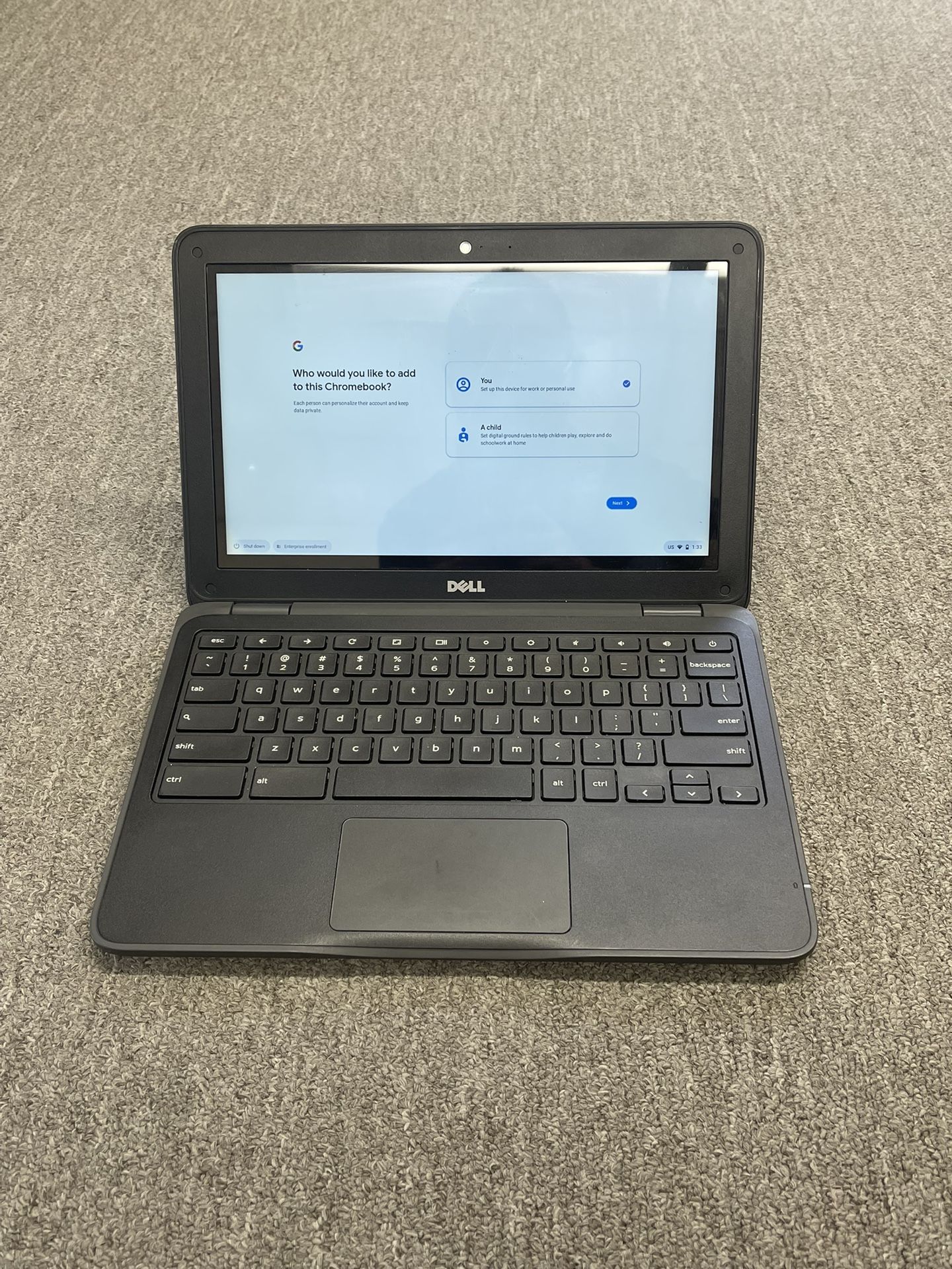 Dell Chromebook 11 Model 3180 Touchscreen Laptop