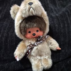 Monchhichi Bear Costume Plushie