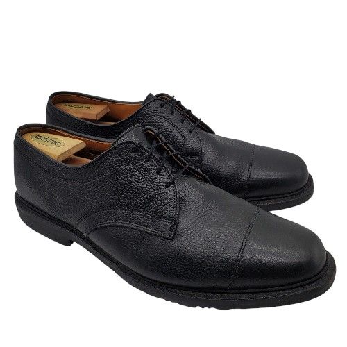 ALLEN EDMONDS Mens 'Becker' Black Full Grain Leather Oxfords Sz 11.5 D USA $350